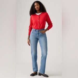 Levi's 501 Curve Blue Denim Jeans